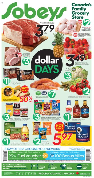 Sobeys (Atlantic) Flyer March 4 to 10