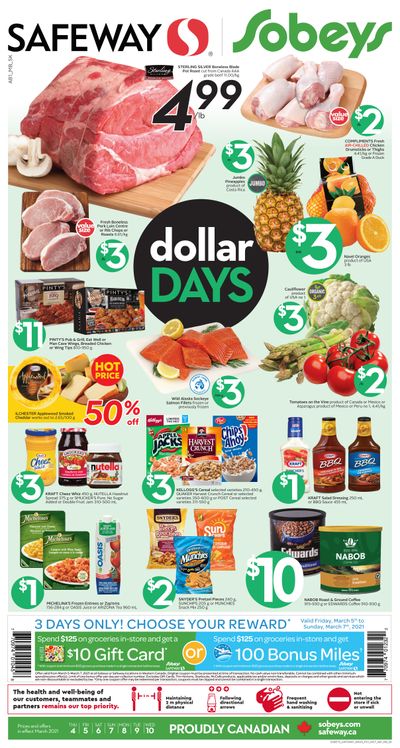 Safeway (AB, SK & MB) Flyer March 4 to 10