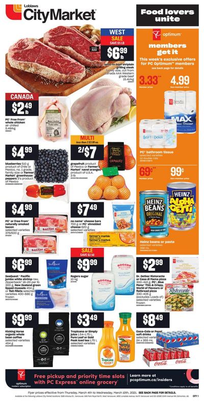 Loblaws City Market (West) Flyer March 4 to 10