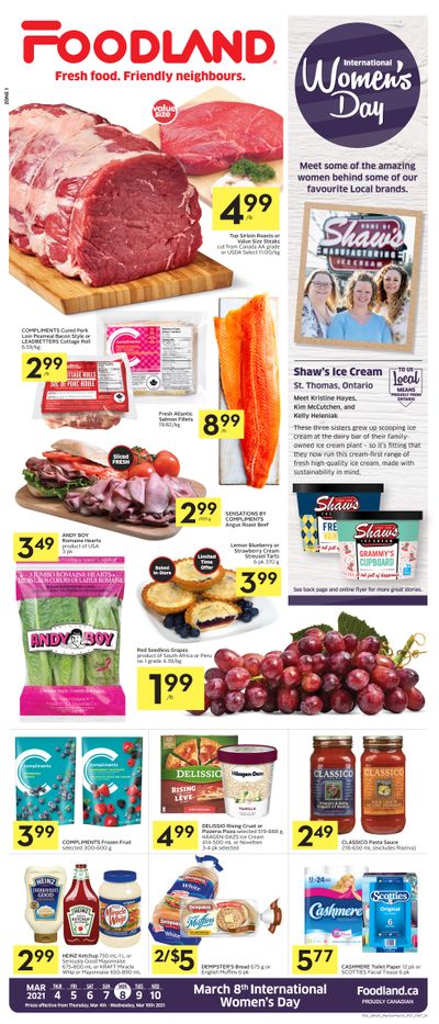 Foodland (ON) Flyer March 4 to 10