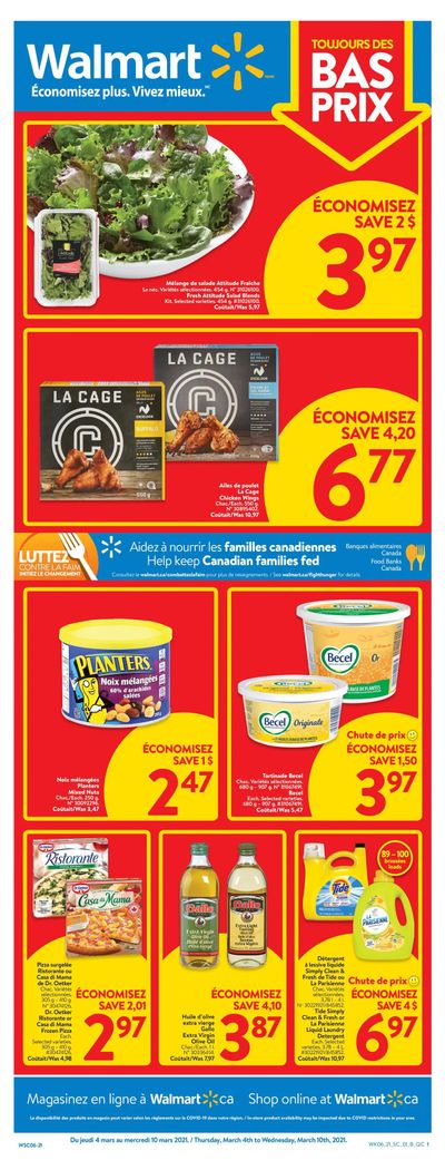 Walmart (QC) Flyer March 4 to 10