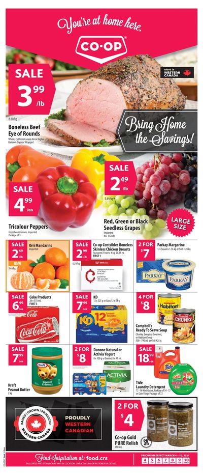 Co-op (West) Food Store Flyer March 4 to 10