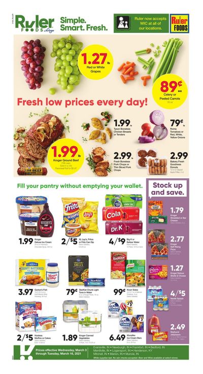 Ruler Foods Weekly Ad Flyer March 3 to March 9, 2021