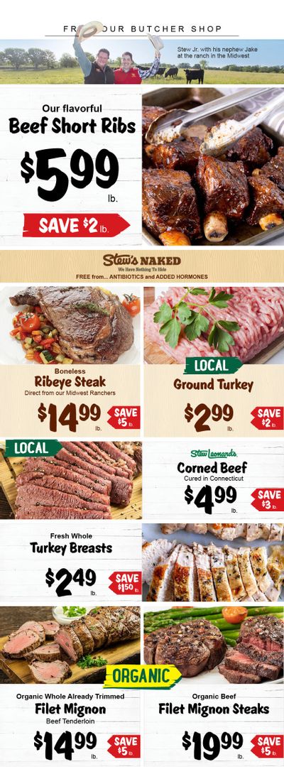 Stew Leonard's Weekly Ad Flyer March 3 to March 9, 2021