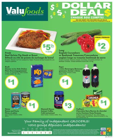 Valufoods Flyer March 4 to 10