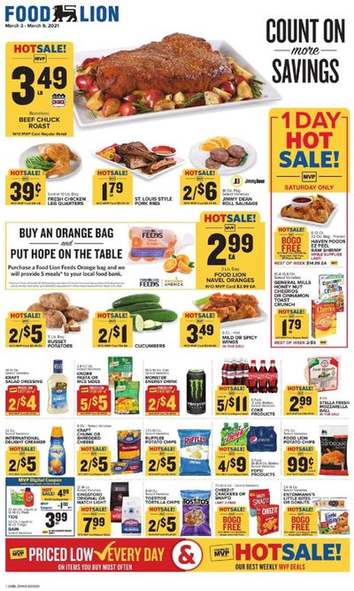 Food Lion (MD) Weekly Ad Flyer March 3 to March 9