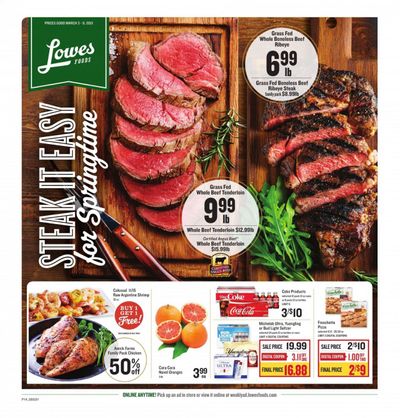 Lowes Foods Weekly Ad Flyer March 3 to March 9