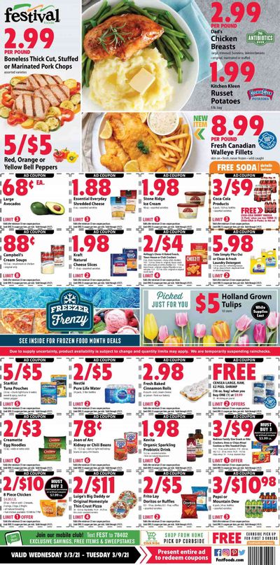 Festival Foods Weekly Ad Flyer March 3 to March 9