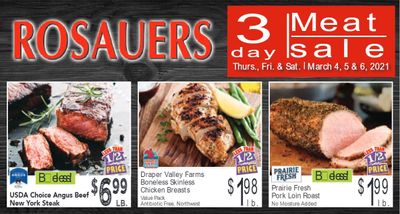 Rosauers Weekly Ad Flyer March 4 to March 6