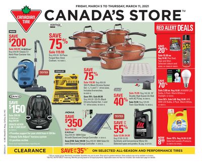 Canadian Tire (West) Flyer March 5 to 11