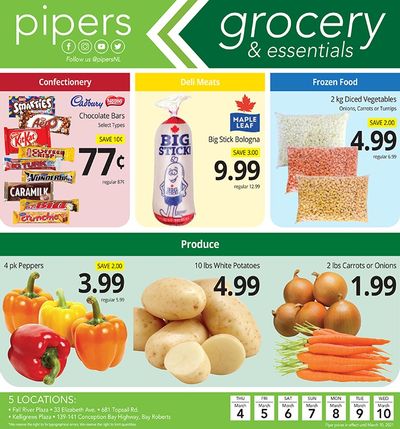 Pipers Superstore Flyer March 4 to 10