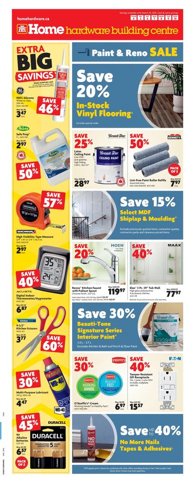 Home Hardware Building Centre (ON) Flyer March 4 to 10
