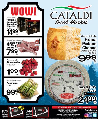 Cataldi Fresh Market Flyer March 3 to 9