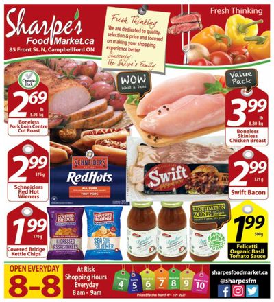 Sharpe's Food Market Flyer March 4 to 10