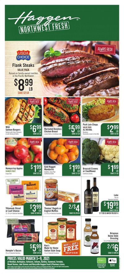 Haggen Weekly Ad Flyer March 3 to March 9