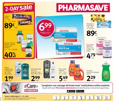 Pharmasave (Atlantic) Flyer March 5 to 11
