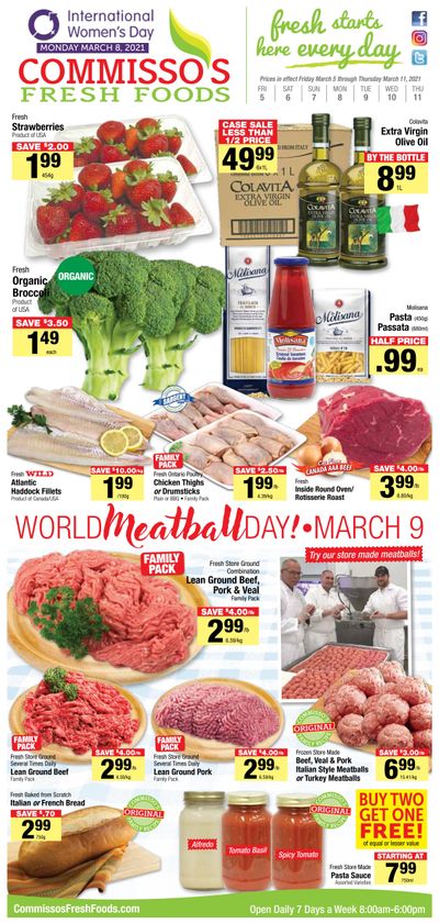 Commisso's Fresh Foods Flyer March 5 to 11