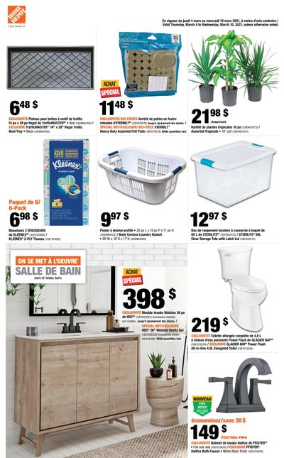 Home Depot (QC) Flyer March 4 to 10
