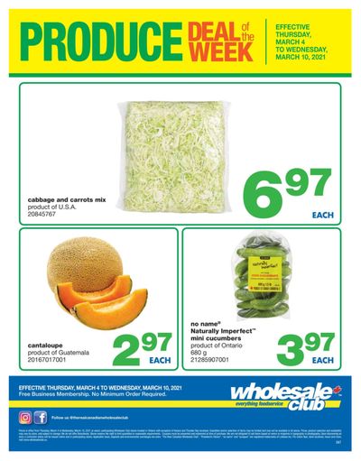 Wholesale Club (ON) Produce Deal of the Week Flyer March 4 to 10