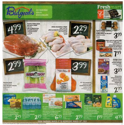 Bidgood's Flyer March 4 to 10