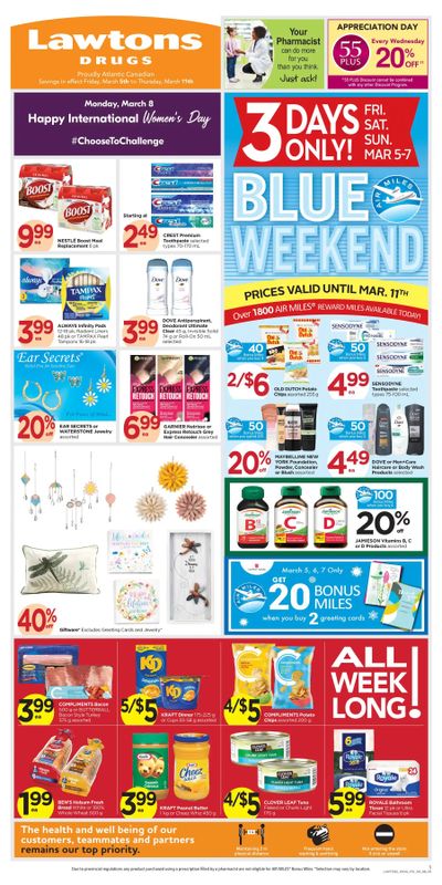 Lawtons Drugs Flyer March 5 to 11