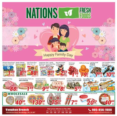Nations Fresh Foods (Vaughan) Flyer February 14 to 20