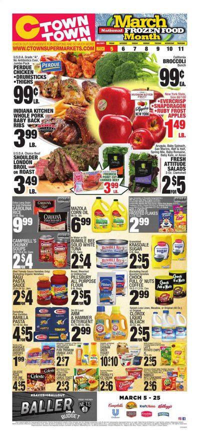 C-Town Weekly Ad Flyer March 5 to March 11