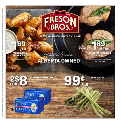 Freson Bros. Flyer March 5 to 11