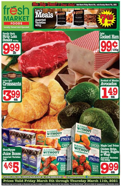 Fresh Market Foods Flyer March 5 to 11
