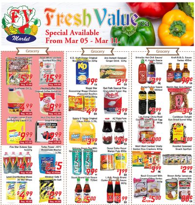 Fresh Value Flyer March 5 to 11
