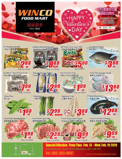 WinCo Food Mart (HWY 7) Flyer February 13 to 19