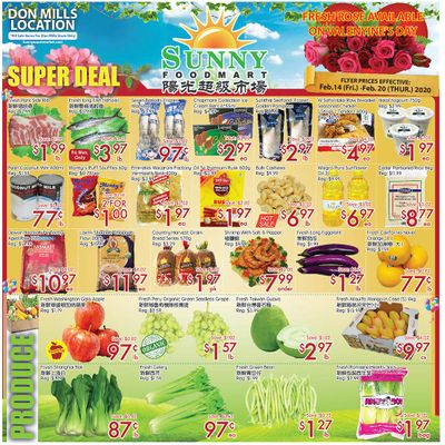 Sunny Foodmart (Don Mills) Flyer February 14 to 20
