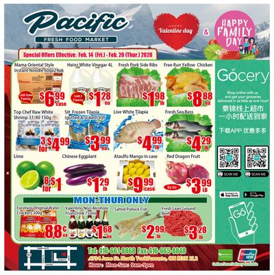 Pacific Fresh Food Market (North York) Flyer February 14 to 20