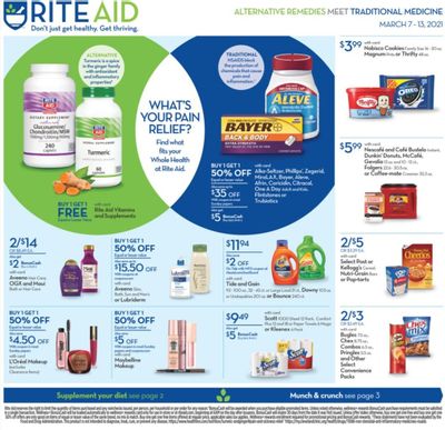 RITE AID Weekly Ad Flyer March 7 to March 13