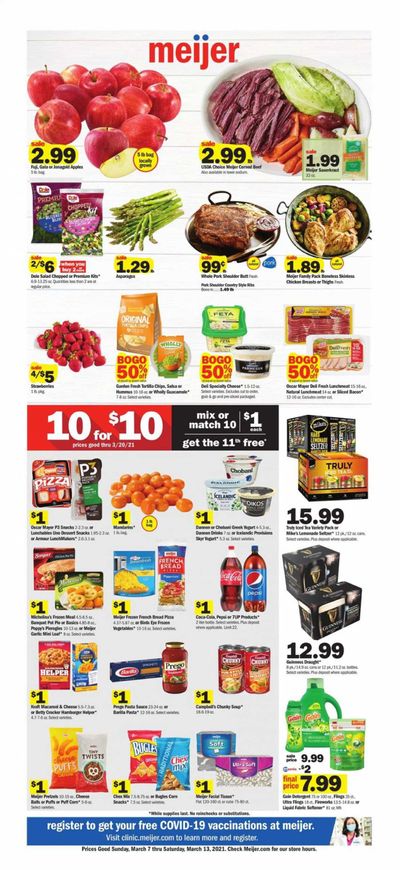 Meijer (IL) Weekly Ad Flyer March 7 to March 13