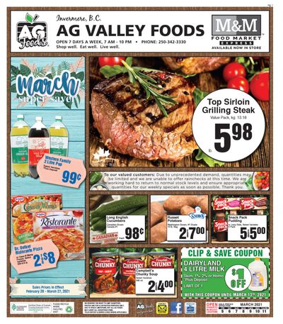 AG Foods Flyer March 5 to 11