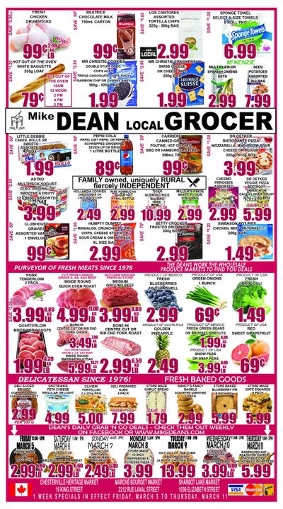 Mike Dean's Super Food Stores Flyer March 5 to 11
