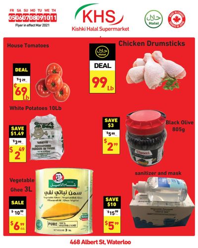 Kishki Halal Supermarket Flyer March 5 to 11