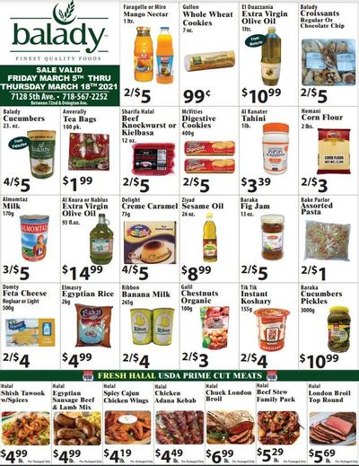 Balady Market Weekly Ad Flyer March 5 to March 18, 2021