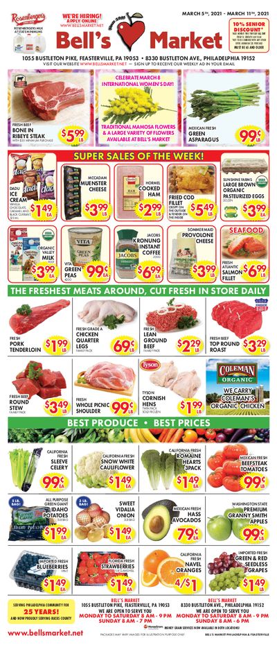 Bell's Market Weekly Ad Flyer March 5 to March 11, 2021