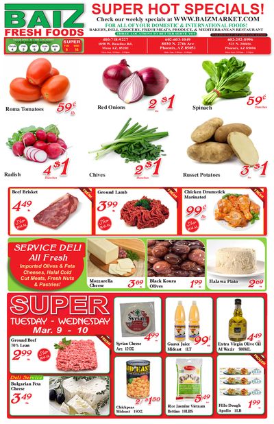 Baiz Market Weekly Ad Flyer March 4 to March 10, 2021