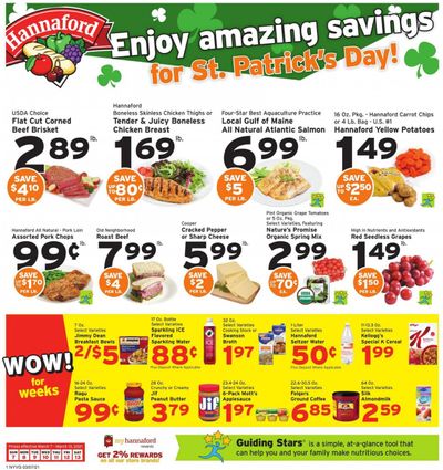 Hannaford (NY) Weekly Ad Flyer March 7 to March 13