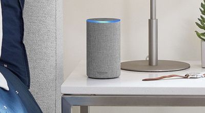 Amazon Echo 2nd Generation  Sandstone Fabric on Sale for $49.96 (Save $20.00) at The Source Canada