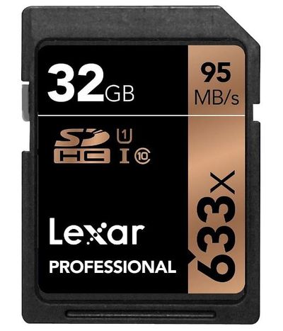 Lexar Professional 633X SDHC/SDXC UHS-I Memory Card, 32 GB For $ 9.99 At Staples Canada