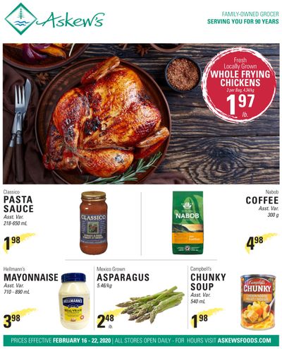Askews Foods Flyer February 16 to 22