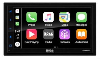 Boss 6.75" Touchscreen Double-DIN In Dash Receiver with Apple CarPlay and Android Auto Compatibility (BVCP9685A) For $198.00 At Visions Electronics Canada