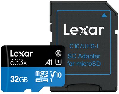 Lexar 32GB 633X CL10 Micro SDXC On Sale for $7.99 (Save  $7.00) at Staples Canada