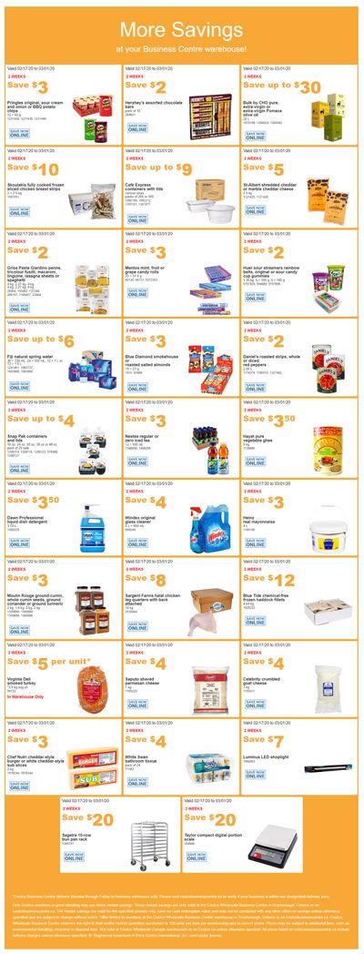 Costco Business Centre (Scarborough, ON) Instant Savings Flyer February 17 to March 1