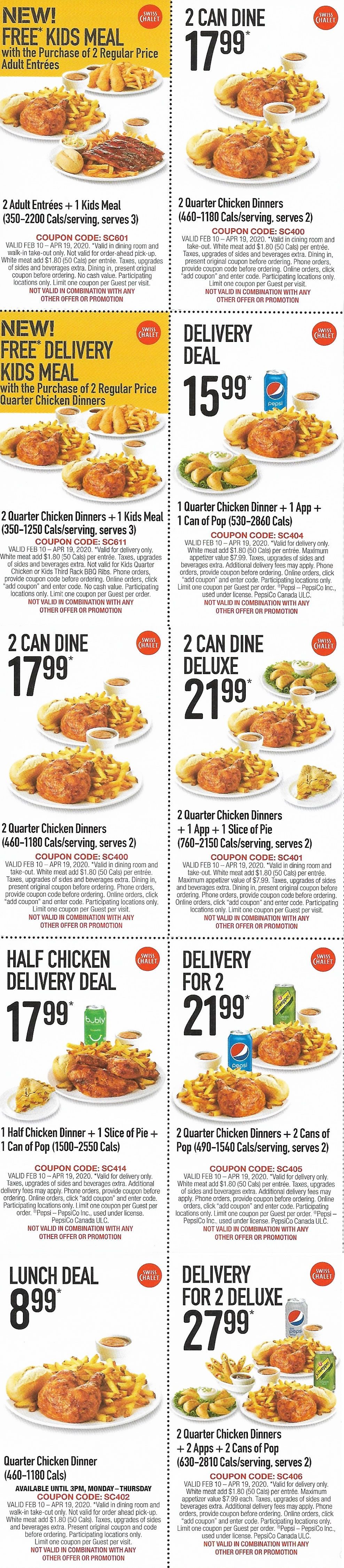 Swiss Chalet Coupons are Here! Swiss Chalet Coupons are Here!