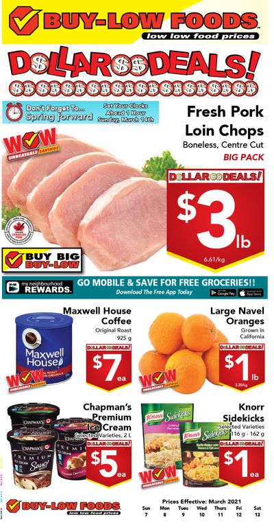 Buy-Low Foods Flyer March 7 to 13